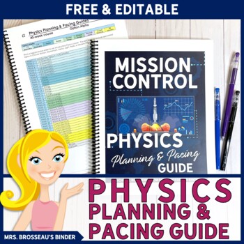Preview of Mission Control: Physics Planning and Pacing Guide