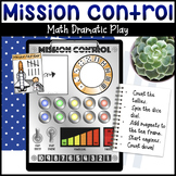 Space Dramatic Play & Math Activity: Mission Control Space