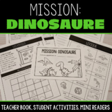 Mission: Dinosaure - French Reading Activities / Mini Book
