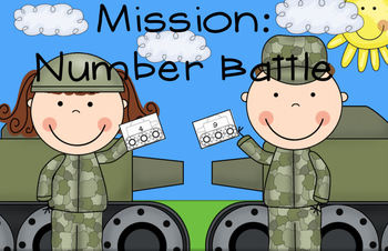 Mission: Number Battle -- A Greater Than / Less Than Activity Pack