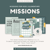 Missions For Kids | Fundraiser Tracker and Lesson Plan Organizer
