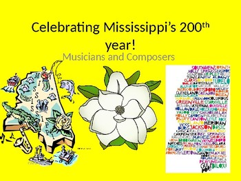 Preview of Mississippi Bicentennial Celebration- Musicians from MS!