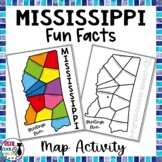 Mississippi Map Activity | Fun State Facts