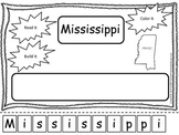 Mississippi Read it, Build it, Color it Learn the States p