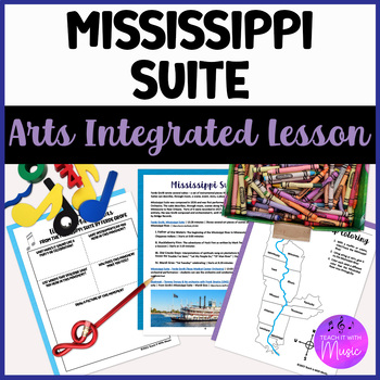 Preview of Mississippi Suite by Ferde Grofé, A Musical Lesson, Activities & Worksheets