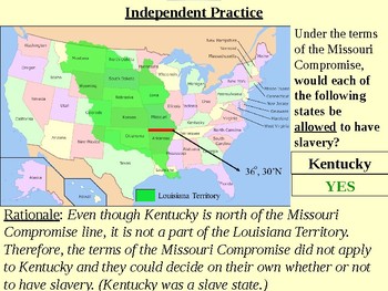 terms of the missouri compromise