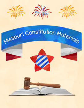Preview of Missouri Constitution/Government Bundle