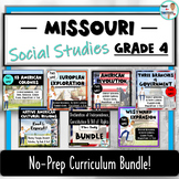 Missouri Grade 4 Social Studies: Curriculum BUNDLE! (No-Pr