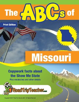 Preview of Missouri Handwriting Printables - Print Edition