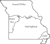 Missouri state maps