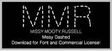 Missy Dashed Font {Commercial & Personal Use!}