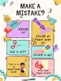 Mistake Solving Poster