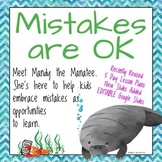Mistakes Are OK: Distance Learning EDITABLE 5-Day Lesson o