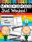 Mistakes That Worked! Cause and Effect Flip Book