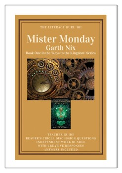 Preview of Mister Monday - Garth Nix - MEGA bundle - Reader's Circle - Stage 3 - Comp Guide