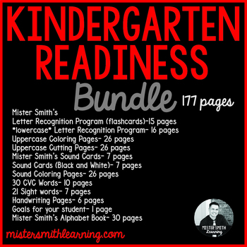 Preview of Kindergarten Readiness Bundle