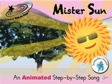 Mister Sun - Animated Step-by-Step Song - SymbolStix