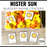 Mister Sun Activities for Small Reading Group Lessons and Centers
