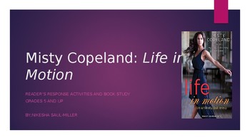 Preview of Misty Copeland: Life in Motion Book Study