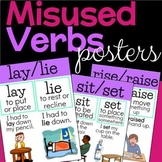 Misused Verbs Posters
