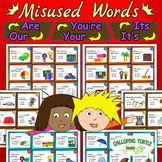 Misused Words - Homophones: Are Our You're Your It's Its