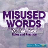 Misused Words Series: To, Too, Two Definitions, Examples, 