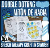 Mitón De Hablar Double Dotting Speech Craft in Spanish for