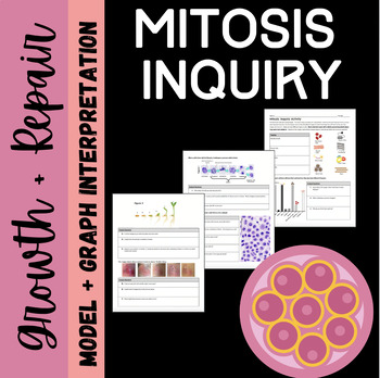 Preview of Mitosis Inquiry Activity: Growth and Repair