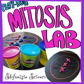 Preview of Mitosis Playdoh Lab Activity (model with play dough)