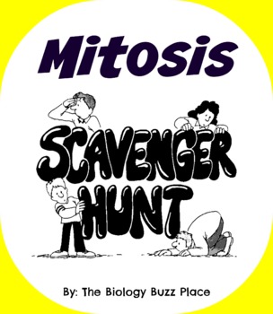 Mitosis Scavenger Hunt-Digital Activity Option by The Biology Buzz Place