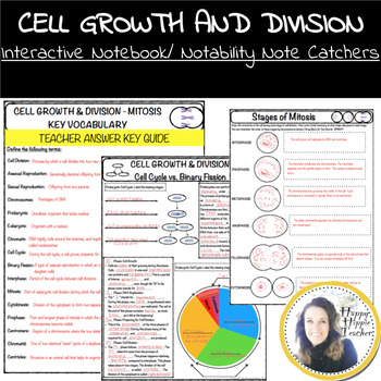 Preview of Mitosis Worksheet - Cell Growth and Division