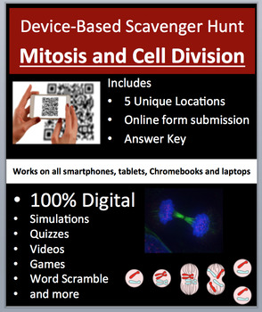 Preview of Mitosis and Cell Division – Device-Based Scavenger Hunt Activity