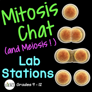Preview of Mitosis and Meiosis Chat Cell Division Lab Stations