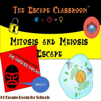 Preview of Mitosis and Meiosis Escape Room | The Escape Classroom