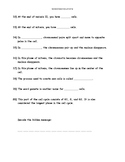 Mitosis and Meiosis Review