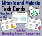 Mitosis and Meiosis Task Cards (Biology: Cell Division - C