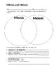 Mitosis and Meiosis comparison Worksheet by Science and Biology Resources