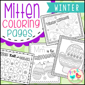 Preview of Mitten Coloring Pages