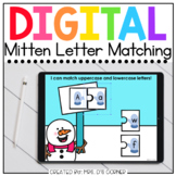 Mitten Letter Matching Digital Activity | Distance Learning