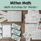 Mitten Math - Math Activities for Winter 