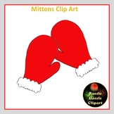 Mittens Clipart - Personal or Commercial Use