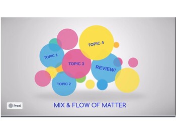 Preview of Mix & Flow of Matter Prezi Presentation