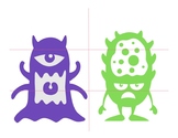 Mix and Match Monster Puzzles Printable