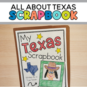 Preview of All About Texas Scrapbook - Texas Symbols, Texas Flag, Texas Pledge