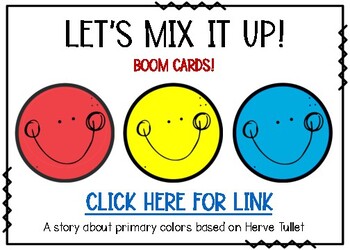 Preview of Mix it Up! (Primary Colors ~ BOOM CARD)