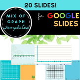 Mix of Graph Templates for Google Slides/Jamboard 