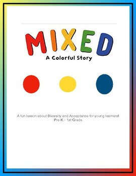 Preview of Mixed, A Colorful Story Activity