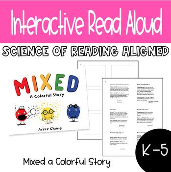 Preview of Mixed A Colorful Story: Interactive Read Aloud