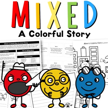 Preview of Mixed A Colorful Story Interactive Read Aloud and Activities