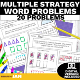 Mixed Addition & Subtraction Word Problems within 20 Multiple Strategies